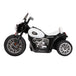 Buy Rigo Kids Electric Ride On Patrol Police Car Harley-Inspired 6V Black discounted | Products On Sale Australia