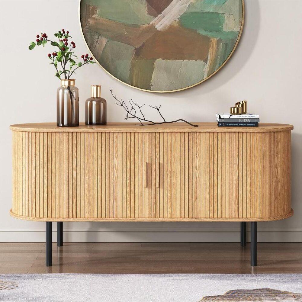 Buy Ripple Sideboard with Sliding Doors — Earthy Elegance Redefined discounted | Products On Sale Australia