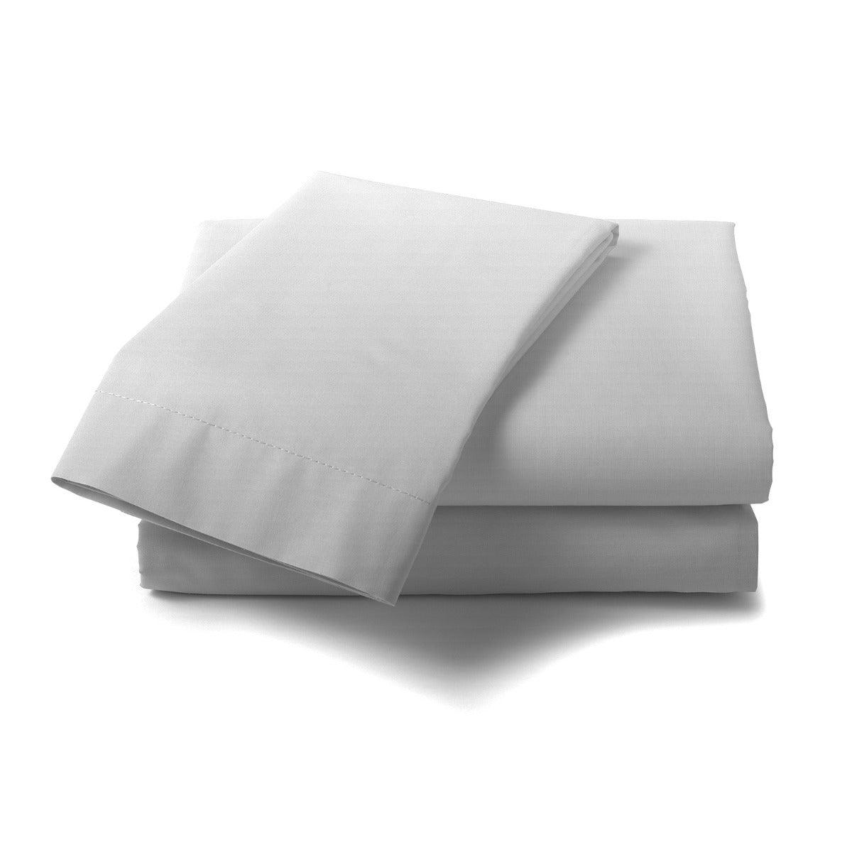 Buy Royal Comfort 1000 Thread Count Cotton Blend Quilt Cover Set Premium Hotel Grade - Queen - Silver discounted | Products On Sale Australia