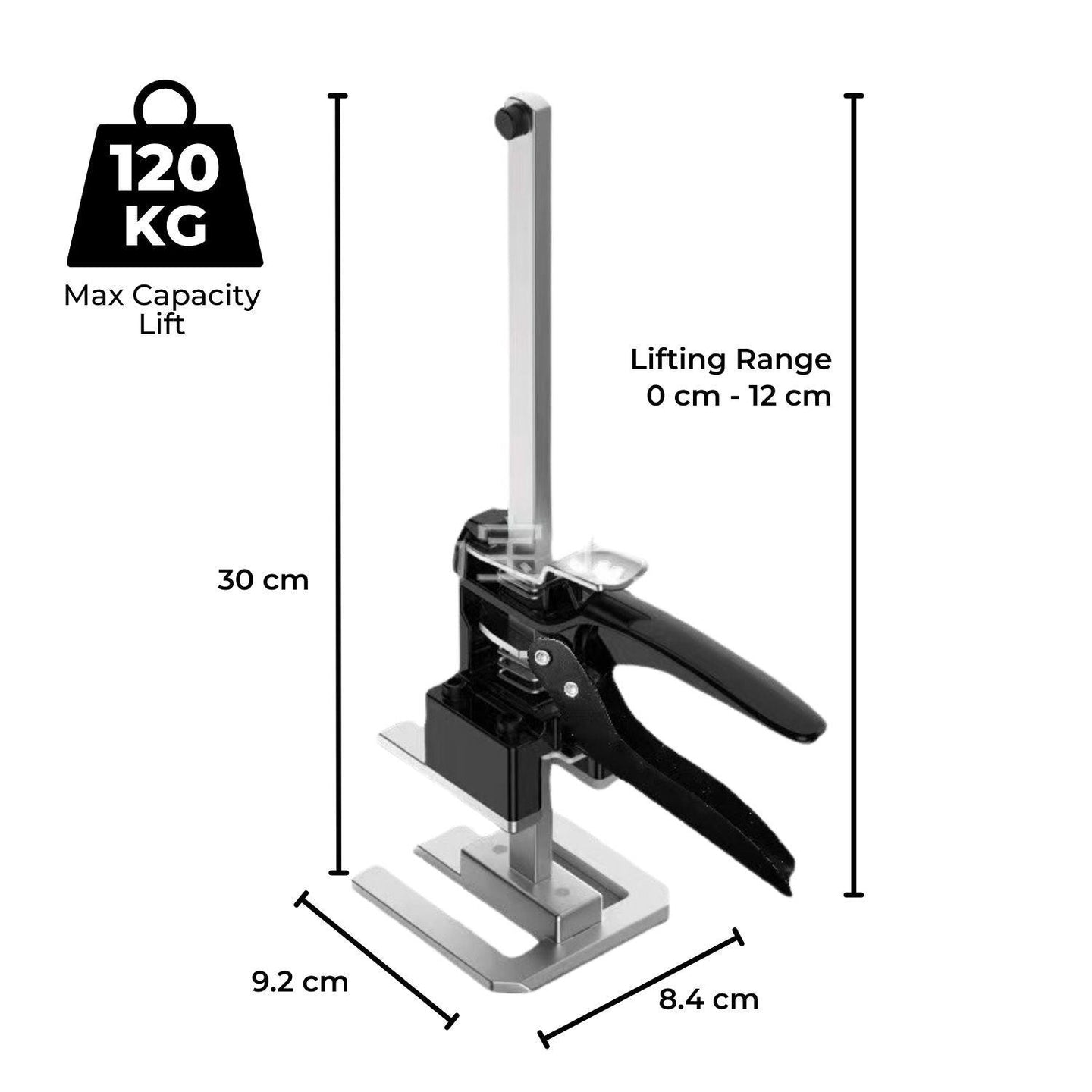 Buy RYNOMATE 2 Pack Adjustable Labor Saving Arm Jack(Black) discounted | Products On Sale Australia