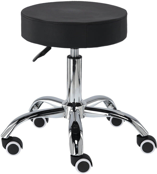 Buy Salon Stool - Adjustable Swivel Round Chair - Pedicure Beauty Hairdressing discounted | Products On Sale Australia