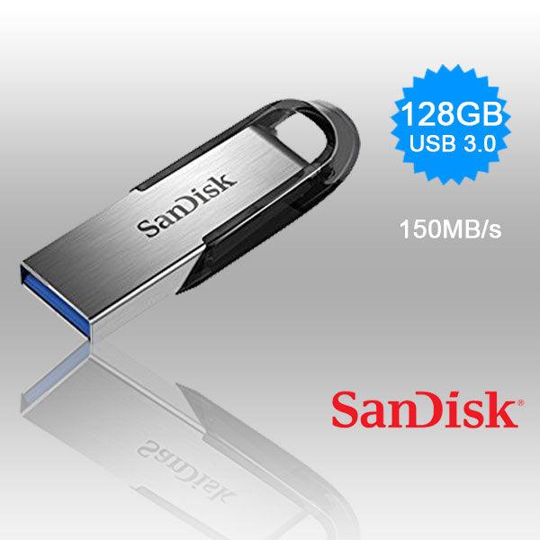 Buy SANDISK 128GB CZ73 ULTRA FLAIR USB 3.0 FLASH DRIVE upto 150MB/s discounted | Products On Sale Australia