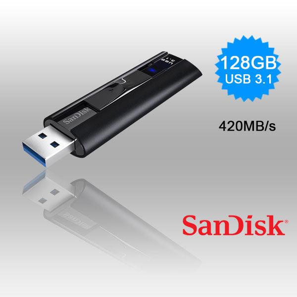 Buy SanDisk 128GB Extreme PRO USB 3.2 Solid State Flash Drive (SDCZ880-128G) discounted | Products On Sale Australia