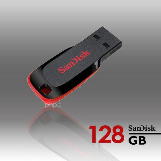 Buy Sandisk Cruzer Blade CZ50 128GB USB Flash Drive discounted | Products On Sale Australia