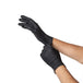 Buy Saniflex Light Industrial Black Nitrile Gloves 100 Pack - X-Large discounted | Products On Sale Australia