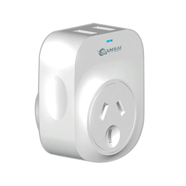 Buy Sansai Travel Adaptor 2 X USB - India discounted | Products On Sale Australia