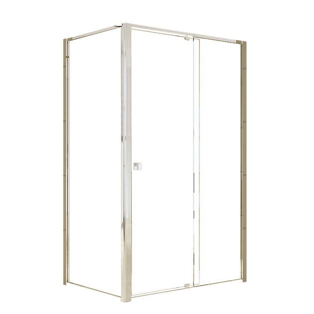 Semi Frameless Shower Screen (114~122)x 195cm & (77~80)x 195cm Side AS/NZS Glass Products On Sale Australia | Furniture > Bathroom Category
