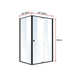 Buy Semi Frameless Shower Screen (114~122)x 195cm & (89~92)x 195cm Side AS/NZS Glass discounted | Products On Sale Australia