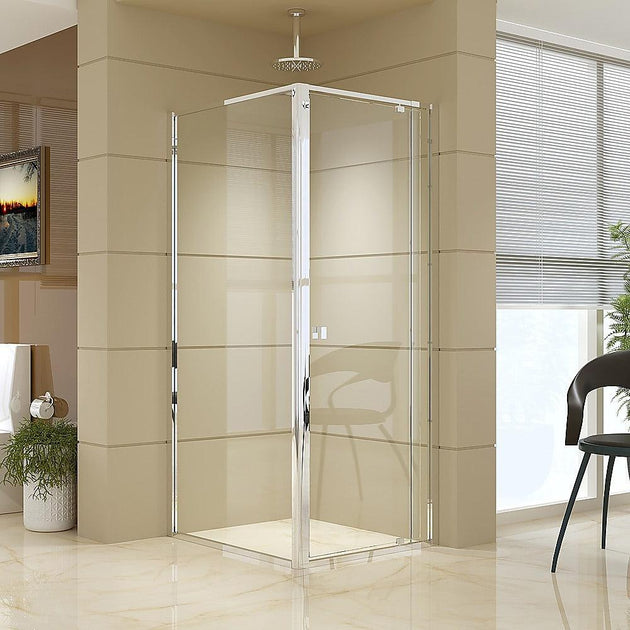 Semi Frameless Shower Screen (74~82)x 195cm & (89~92)x 195cm Side AS/NZS Glass Products On Sale Australia | Furniture > Bathroom Category