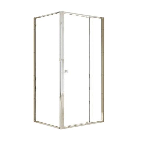 Buy Semi Frameless Shower Screen (98~106)x 195cm & (77~80)x 195cm Side AS/NZS Glass discounted | Products On Sale Australia