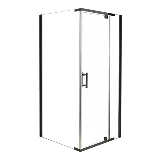 Buy Shower Screen 1000x1000x1900mm Framed Safety Glass Pivot Door By Della Francesca discounted | Products On Sale Australia