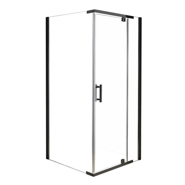 Buy Shower Screen 1000x1000x1900mm Framed Safety Glass Pivot Door By Della Francesca discounted | Products On Sale Australia