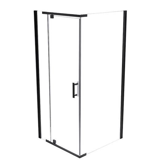 Buy Shower Screen 1000x700x1900mm Framed Safety Glass Pivot Door By Della Francesca discounted | Products On Sale Australia