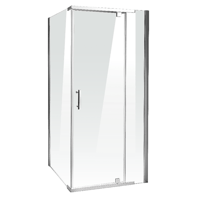 Buy Shower Screen 900x800x1900mm Framed Safety Glass Pivot Door By Della Francesca discounted | Products On Sale Australia