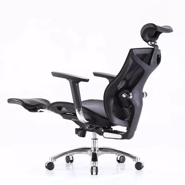 Buy Sihoo Ergonomic Office Chair V1 4D Adjustable High-Back Breathable With Footrest And Lumbar Support Grey discounted | Products On Sale Australia