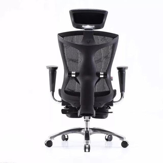 Buy Sihoo Ergonomic Office Chair V1 4D Adjustable High-Back Breathable With Footrest And Lumbar Support Grey discounted | Products On Sale Australia