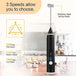 Buy Silver Rechargeable Electric Milk Frother Handheld (3 Speeds) discounted | Products On Sale Australia