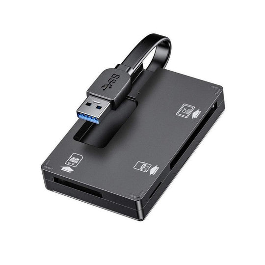 Buy Simplecom CR309 3-Slot SuperSpeed USB 3.0 Card Reader with Card Storage Case discounted | Products On Sale Australia