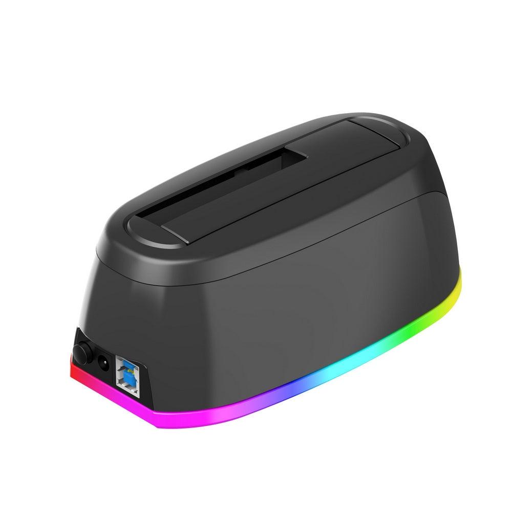 Buy Simplecom SD336 USB 3.0 Docking Station for 2.5" and 3.5" SATA Drive with RGB Lighting discounted | Products On Sale Australia