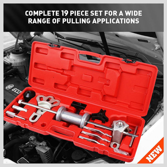 Buy Slide Hammer Tool Kit Dent Puller Wrench Adapter Axle Bearing Hub Auto Repair discounted | Products On Sale Australia