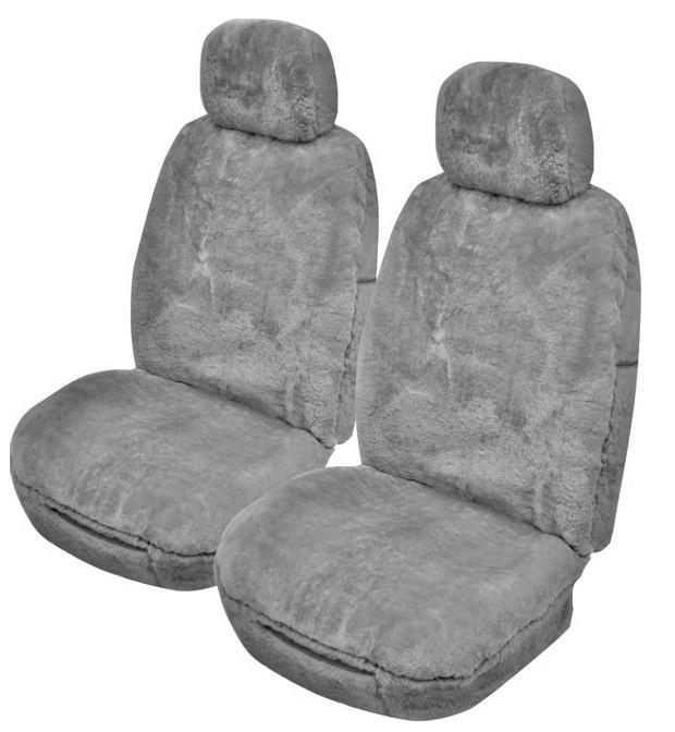 Buy Softfleece Sheepskin Seat Covers - Universal Size (20mm) discounted | Products On Sale Australia