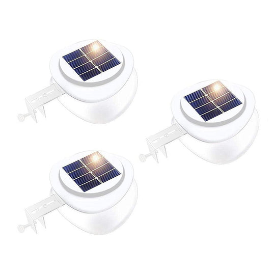 Buy Solar Multipurpose Light (3-Piece, White) w/ Screw & Mount, Energy-Saving discounted | Products On Sale Australia