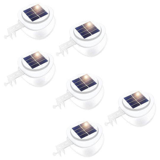 Buy Solar Multipurpose Light (6-Piece, White) w/ Screw & Mount, Energy-Saving discounted | Products On Sale Australia