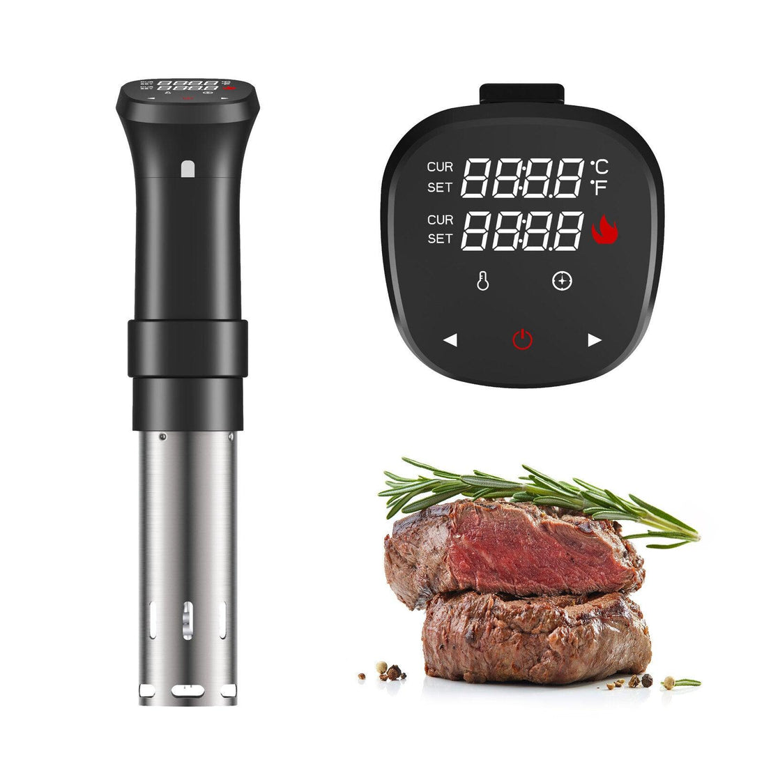 Buy Sous Vide Precision Cooker with Touchscreen Display, WiFi app control 1100W discounted | Products On Sale Australia