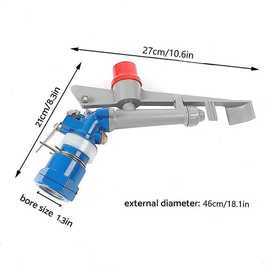 Buy Sprinkler Irrigation Spray Large 360 Degree Adjustable Impact Area Water discounted | Products On Sale Australia