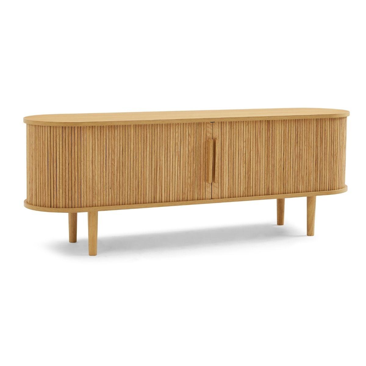 Buy Tate Column TV Stand in Natural 160cm discounted | Products On Sale Australia