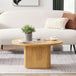 Buy Tate Round Column Coffee Table in Natural discounted | Products On Sale Australia