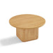 Buy Tate Round Column Coffee Table in Natural discounted | Products On Sale Australia