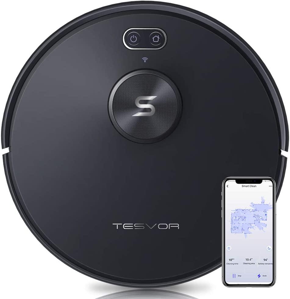 Buy Tesvor S6+ Robot Vacuum Cleaner Mop 2700Pa With Laser Navigation discounted | Products On Sale Australia