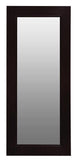 Buy Toby Solid Mahogany Timber Standing Mirror (Chocolate) discounted | Products On Sale Australia