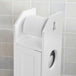 Buy Toilet Paper Holder with Storage, Freestanding Cabinet, Toilet Brush Holder and Toilet Paper Dispenser discounted | Products On Sale Australia