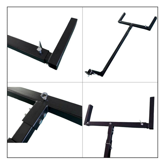 Buy Tow Bar Hitch Mount Ladder Roof Rack Bar Extension Timber Kayak discounted | Products On Sale Australia