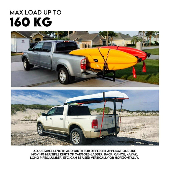 Buy Tow Bar Hitch Mount Ladder Roof Rack Bar Extension Timber Kayak discounted | Products On Sale Australia