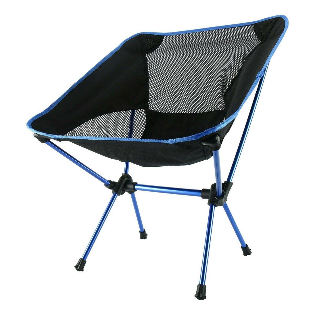 Buy Ultralight Aluminum Alloy Folding Camping Camp Chair Outdoor Hiking Black discounted | Products On Sale Australia