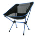 Buy Ultralight Aluminum Alloy Folding Camping Camp Chair Outdoor Hiking Black discounted | Products On Sale Australia