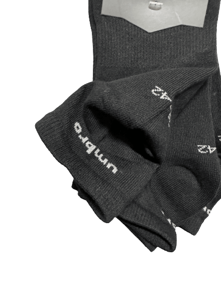 Buy Umbro Mens Trainer Ankle Socks - Black - 1 Pack of 3 Pairs - EU 39-42 discounted | Products On Sale Australia