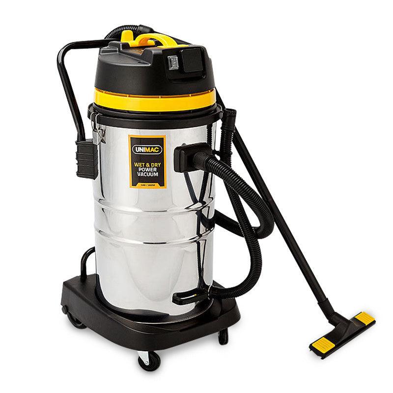 Buy UNIMAC 60L Wet and Dry Vacuum Cleaner Bagless Industrial Grade Drywall Vac discounted | Products On Sale Australia