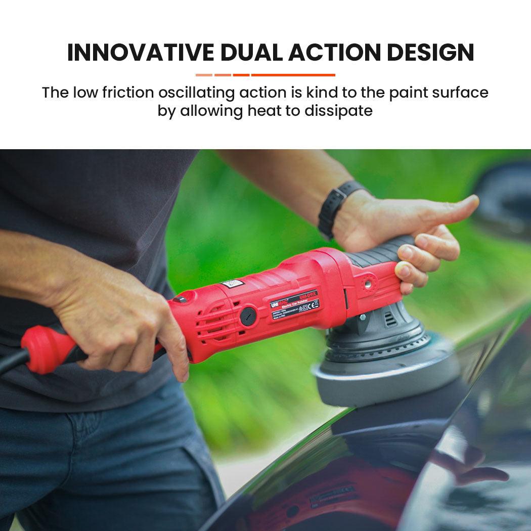 Buy UNIMAC Electric Car Polisher Buffer Dual Action Orbital Polishing Sanding Waxer Sander Machine 720W discounted | Products On Sale Australia