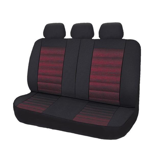 Buy Universal Opulence Rear Seat Covers Size 06/08S | Red | Products On Sale Australia