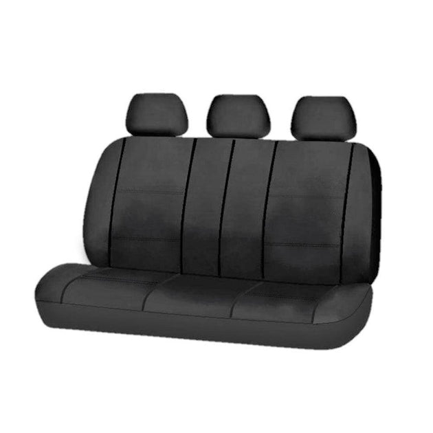 Buy Universal Platinum Rear Seat Covers Size 06/08S | Grey | Products On Sale Australia