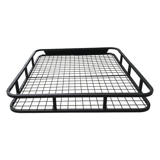 Buy Universal Roof Rack Basket - Car Luggage Carrier Steel Cage Vehicle Cargo discounted | Products On Sale Australia