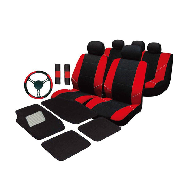 Buy Universal Ultimate Car Accessories Value Pack - Red discounted | Products On Sale Australia