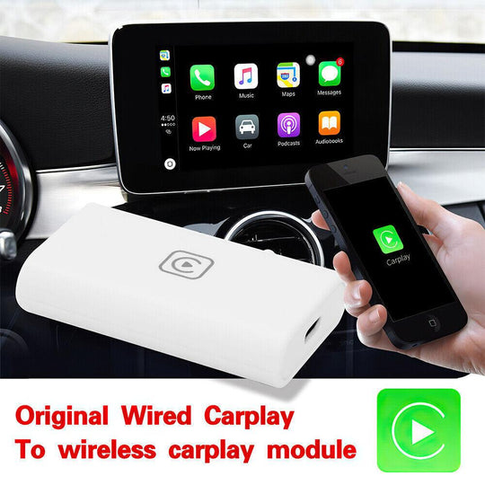 Buy Upgrade Wireless CarPlay Adapter Dongle for Apple IOS Android Navigation Radio discounted | Products On Sale Australia