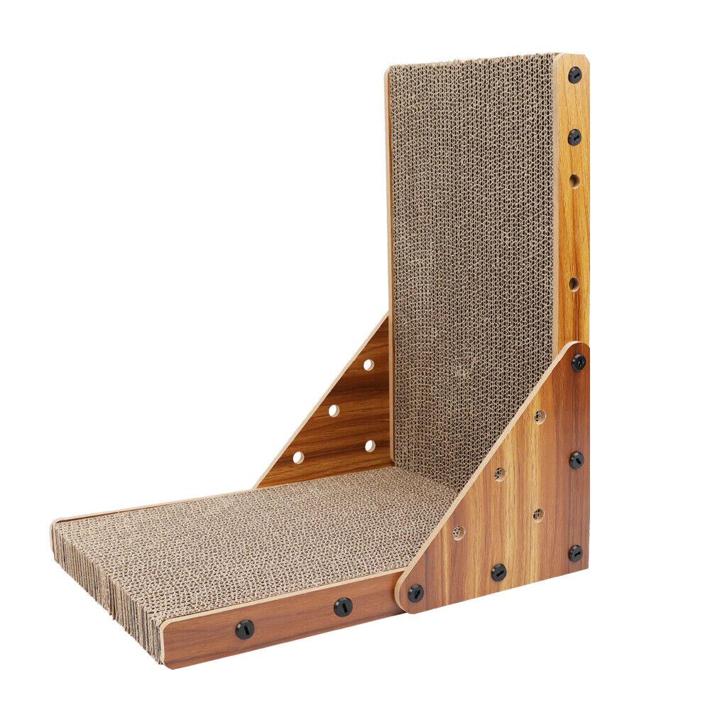 Buy VaKa Cat Scratch Pad Cardboard Kitten Cat Scratcher Scratching Board Scatch Toy discounted | Products On Sale Australia