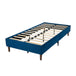 Buy Velvet Blue Bed Frame – Double discounted | Products On Sale Australia