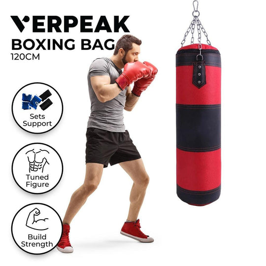 Buy Verpeak Hanging Boxing Bag 120cm discounted | Products On Sale Australia